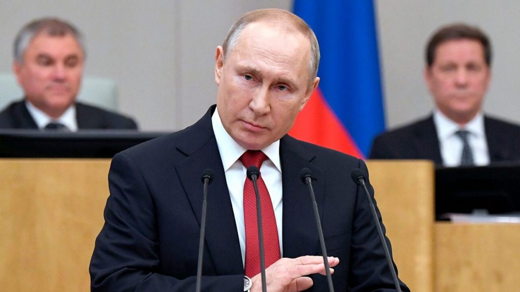 Putin solicita instantei sa modifice constitutia pentru a-i permite sa ramana la putere pana in 2036