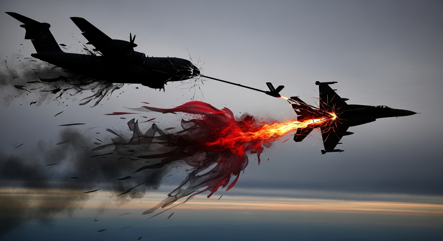 UPDATE: Șase militari americani uciși într-un accident de avion de realimentare în Irak