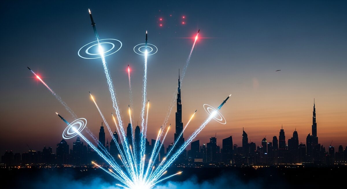 Apărarea aeriană activată în Dubai