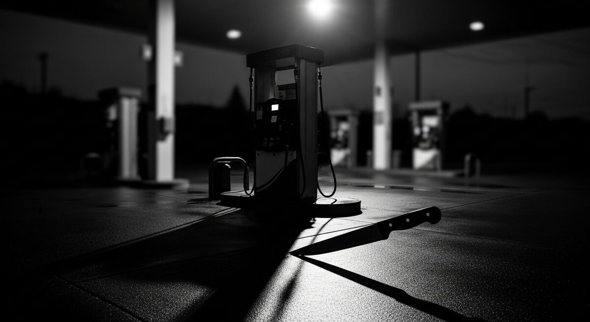 Bărbat rănit cu cuțitul într-o benzinărie din județul Timiș; agresorul a fost reținut