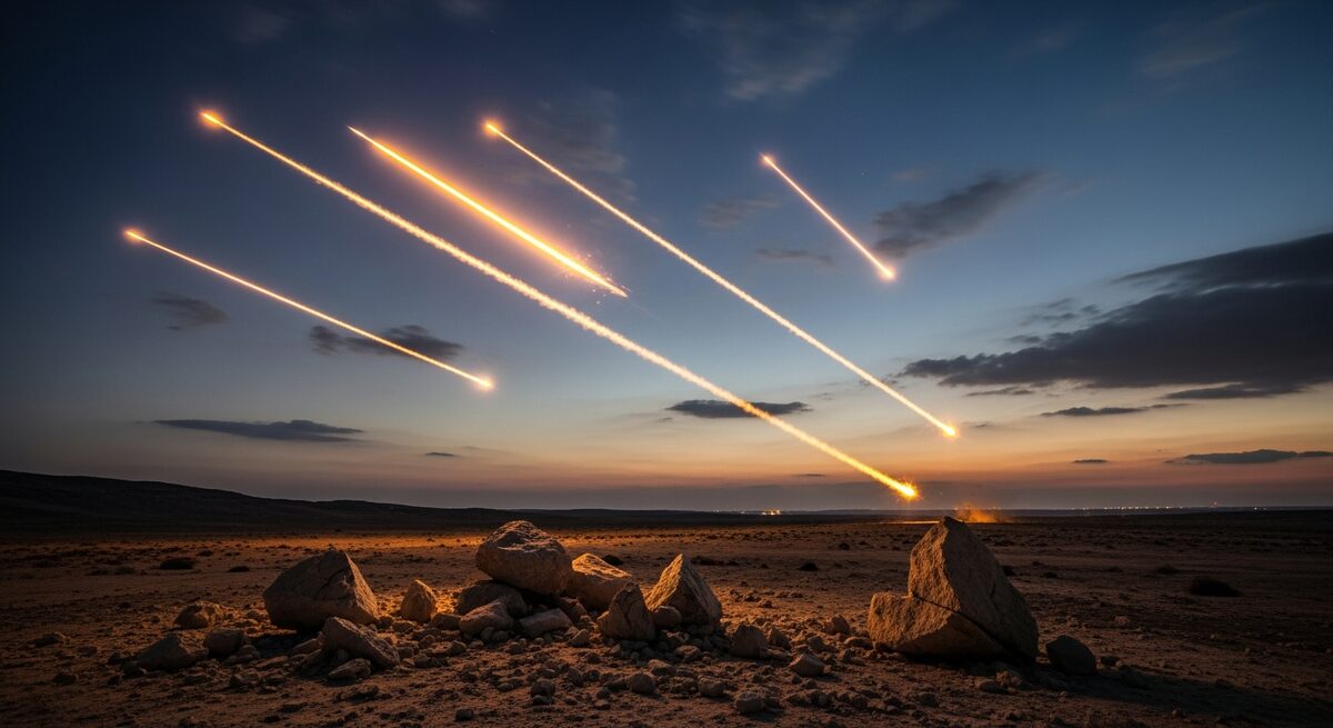 UPDATE: Noi atacuri cu rachete iraniene în sudul Israelului, fără răniți raportați