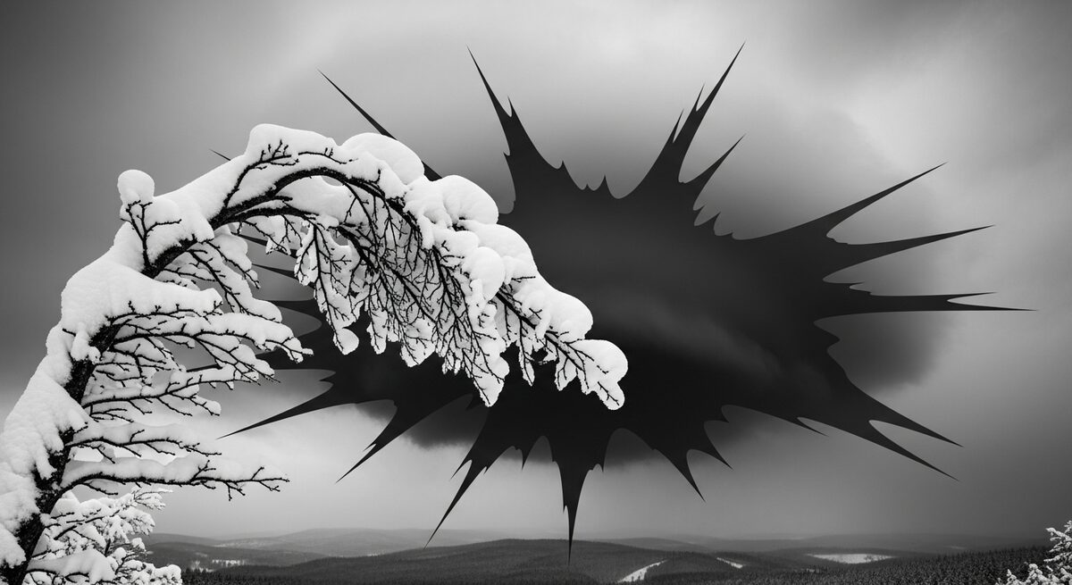 Ciclonul Deborah traversează România în weekend, stratul de zăpadă va ajunge la 50 cm