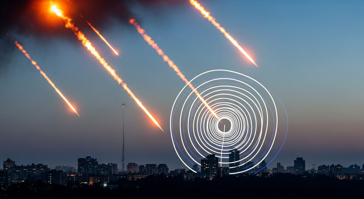 Explozii auzite în centrul Israelului după sirenele de avertizare cu rachete