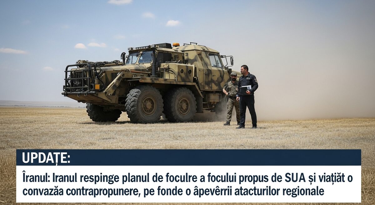 UPDATE: Iranul respinge planul de încetare a focului propus de SUA și înaintează o contrapropunere, pe fondul continuării atacurilor regionale