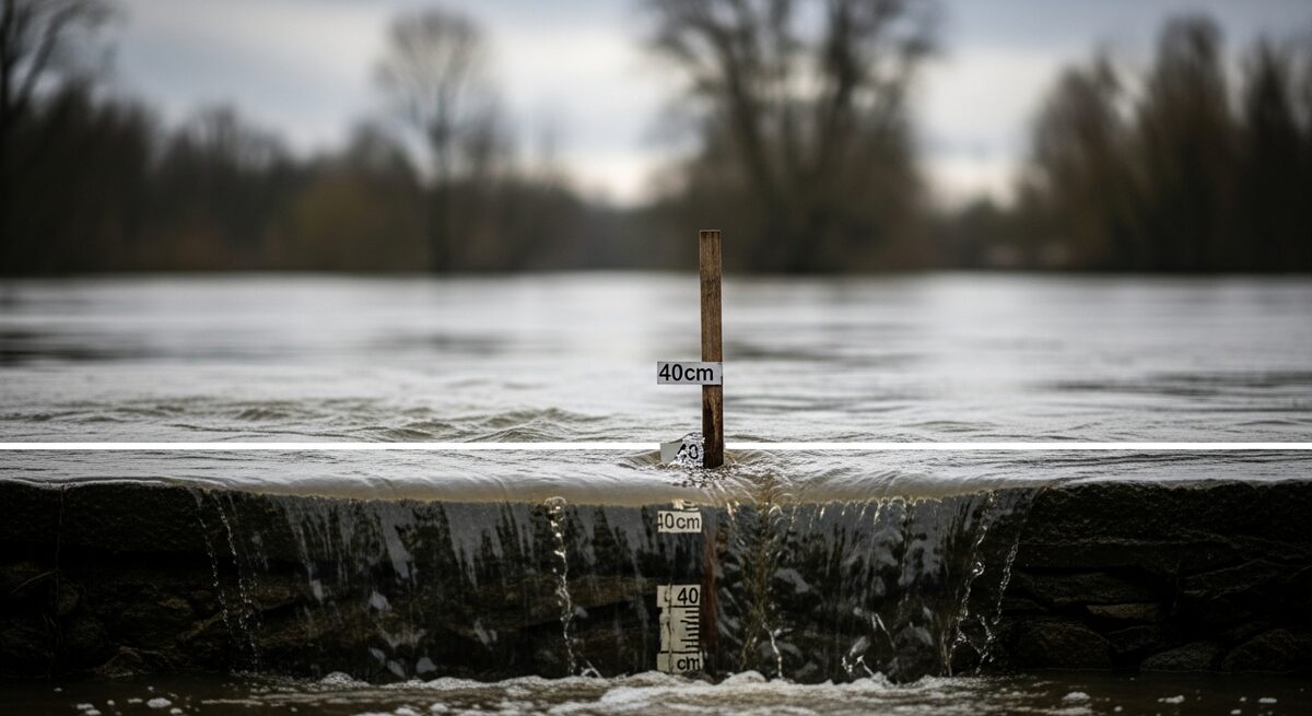 Viitură pe râul Putna: Cota de inundație depășită cu circa 40 de cm la Mircești
