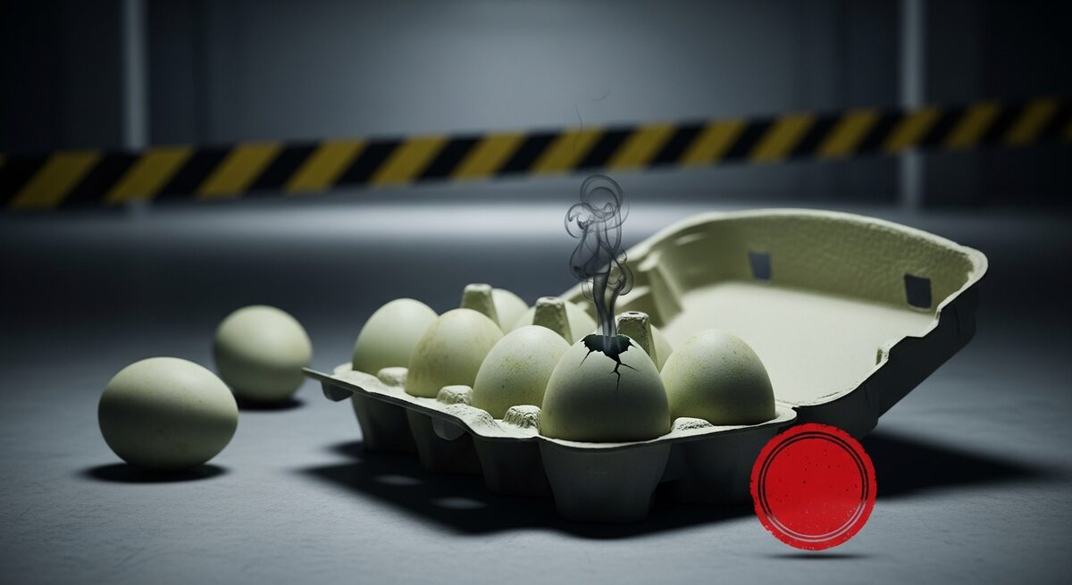 Alertă sanitară în România: 1,5 milioane de ouă posibil contaminate cu Salmonella, retrase de la vânzare