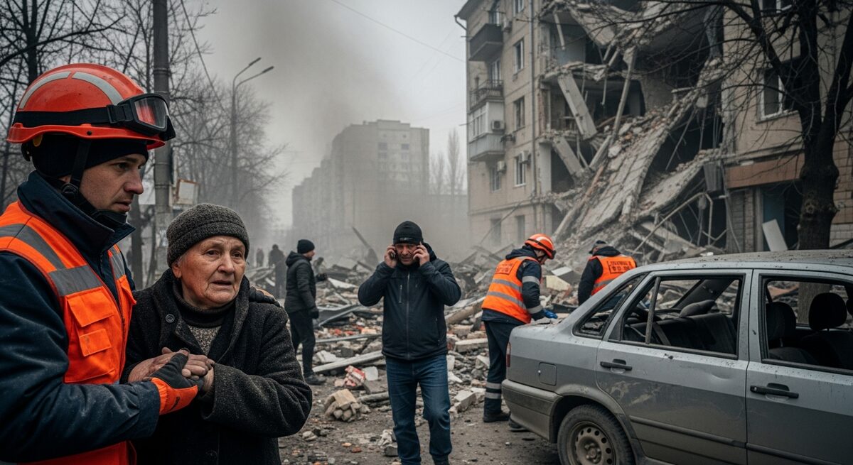 Atac rusesc masiv asupra Ucrainei: cel puțin patru morți și peste 10 răniți