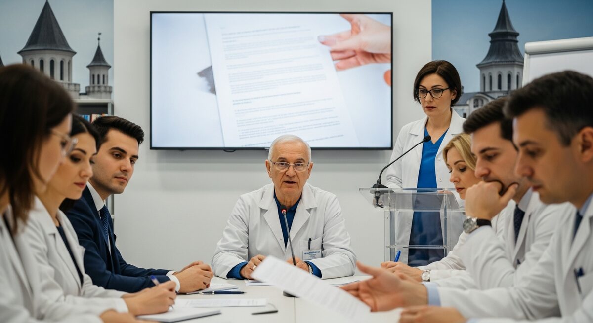 Colegiul Medicilor din România despre panourile anti-cezariană: Informațiile afișate, lipsite de fundament științific