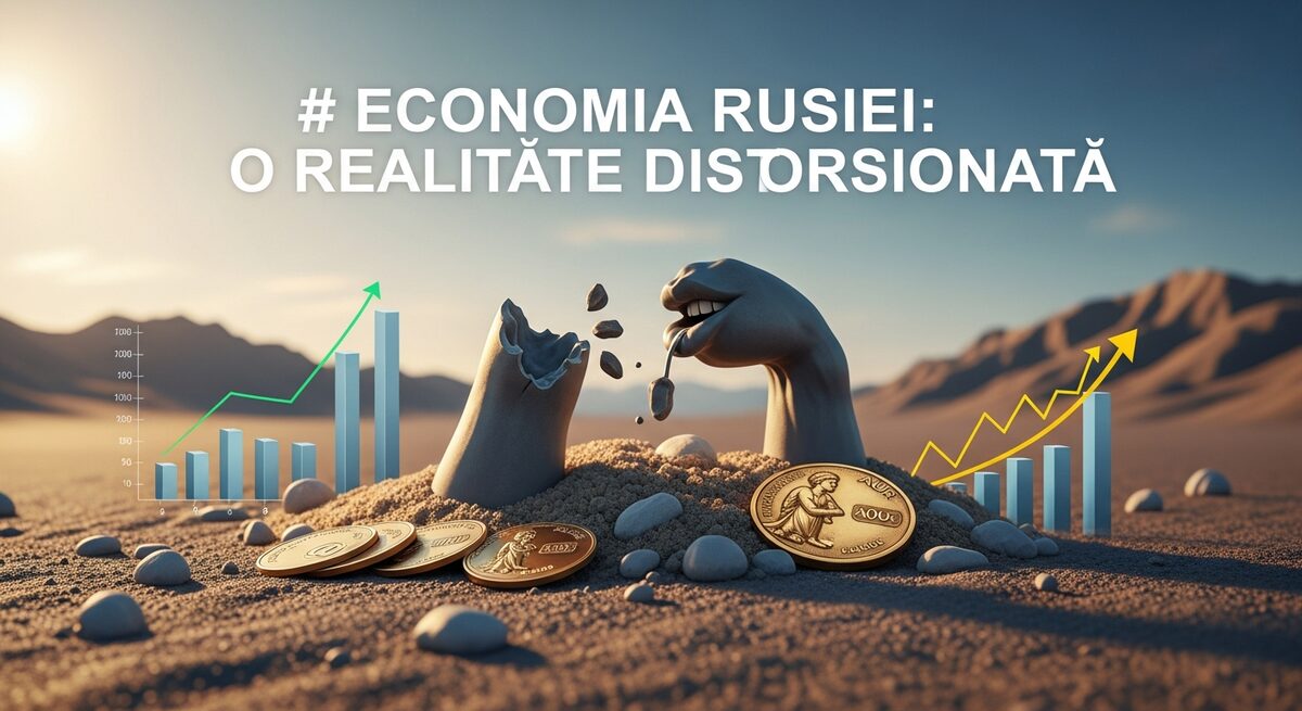 Economia Rusiei, cu 100 de miliarde de dolari mai slabă, contrazicând datele lui Putin