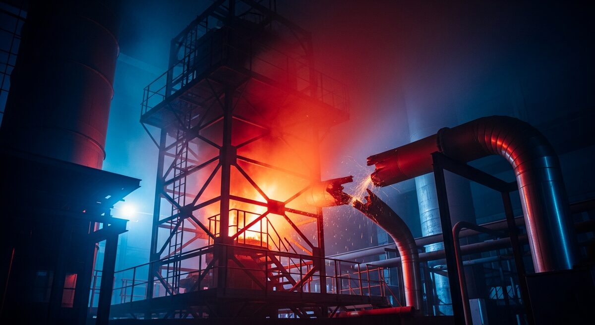 Incendiu la Termocentrala Rovinari: Grupul energetic 5, oprit de urgență