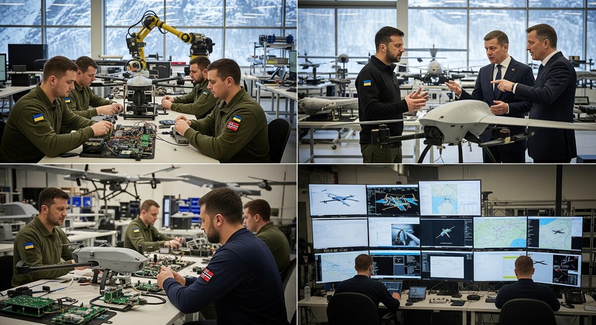 Ucraina va produce drone într-o țară membră NATO, Norvegia, pentru a-și consolida apărarea