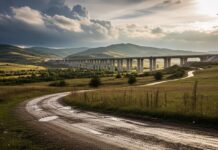 Video Primele poduri și viaducte de pe Autostrada Sibiu – Făgăraș au prins formă. Cum a avansat șantierul deschis în 2025