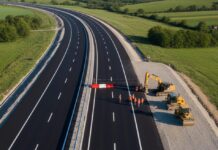 Directorul CNAIR anunţă că lucrările pe un lot de autostradă au ajuns la un stadiu de 95%