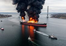 Drone ucrainene opresc transporturile de petrol prin Strâmtoarea Kerci; Crimeea se confruntă cu o penurie de benzină