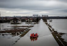 Inundații în 12 județe și în București: Zeci de locuințe și sute de curți afectate de ploile torențiale