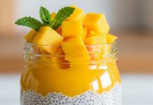 Rețetă: Budincă de chia cu mango