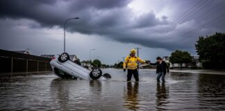 UPDATE: Probleme în 12 județe și în Capitală, din cauza vremii rele